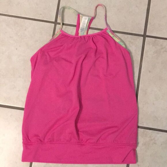 Ivivva Lululemon girls 14 double Dutch workout top - Picture 1 of 5